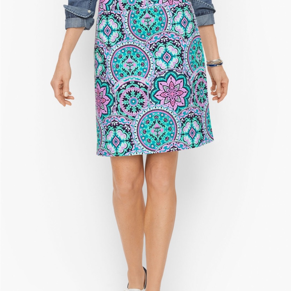 Talbot’s Floral Patterned Skirt - Multicolor